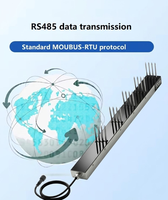 Sonda RS485 4G LoRaWAN con Electrodo para Detección de Suelo, Sensor Multicapa 8 en 1 Integrado para Temperatura, Humedad, PH, NPK, EC, Salinidad