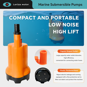 <span class=keywords><strong>Pompe</strong></span> de cale submersible DC 200W 12V/24V de haute qualité, silencieuse et portable, pour drainage marin, navires et aquaculture - Product Image 5