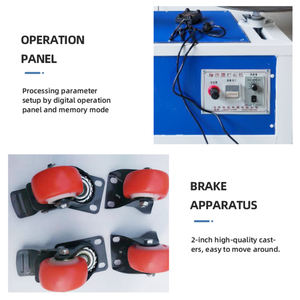 पोर्टेबल पूरी तरह से स्वचालित सामान आवरण/सामान तन्यता झिल्ली घुमावदार मशीन फिल्म फूस खिंचाव मोबाइल लपेटकर मशीन - Product Image 5