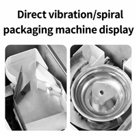 De multifunctionele semi-automatische verpakkingsmachine met dubbele kop is geschikt voor gedroogd fruit en andere materialen tot 5000g.