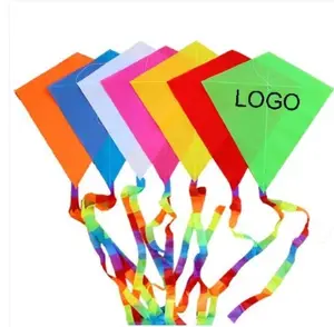 OEM/ODM LOGO Promoción comercial Weifang cometas para adultos Dibujo diamante cometas personalizadas Enseñanza Publicidad cometa