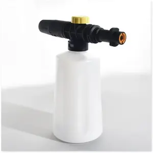 Köpük püskürtücü 750ML yıkama sabun basınçlı araba köpürtücü yıkama ayarlanabilir püskürtücü Jet şişe memesi