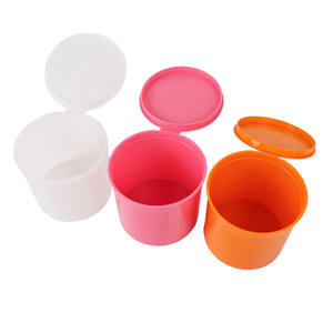 Bocaux à couvercle pop-top de rangement multicolores, flacons à couvercle pop-top résistants aux enfants, flacons à pilules à ouverture par pression avec couvercle à charnière - Product Image 4