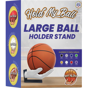 Hold My Ball Accesorios deportivos Soporte para bolas y mano negra para bolas grandes - Product Image 5