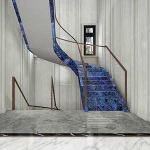 درج داخلي مخصص من الجرانيت الأزرق بأحجام وتصاميم مسبقة الصنع - Product Image 3