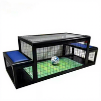 Table de jeu de football pour 2 joueurs, à poser sous la table, machine de sport interactive pour jouer au football, jeux événementiels pour l'intérieur