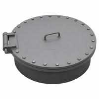 Couvercle rotatif pour trappe d'accès, couvercle pivotant pour trappe d'accès, pour réservoir sous pression, en acier au carbone, en acier inoxydable, couvercle d'accès à ouverture rapide