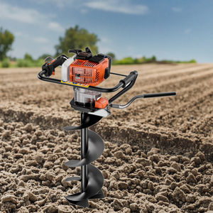 42.8cc 산업용 DIY 등급 가솔린 엔진 나무 심기 포스트 홀 굴착기 금속 지구 오거 드릴 나선형 토양 오거 기계 - Product Image 6