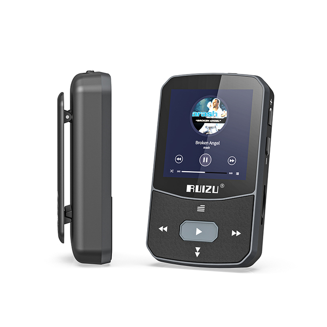 Ruizu X52 Portable 16GB Clip Mini Mp3 Music Player High Sound Quality Copy File Function Sport Media MP3 Player