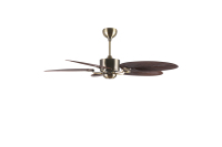 Ventilateur de plafond électrique 220V pour la maison, style nordique, pour salon et hôtel, pales en plastique ABS, feuilles tropicales, 5 pales, télécommande
