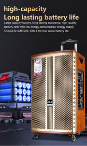 Sistema de Cine en Casa Portátil <span class=keywords><strong>JBA</strong></span> Nuevo al por Mayor, Altavoz de Madera con Carga Inalámbrica, Potencia de Salida de 100-300W para 5.0 - Product Image 4