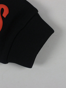 Sudaderas con capucha OEM de alta calidad para hombre 100% algodón mezclado invierno liso venta al por mayor bolsillos delanteros sólidos pesados - Product Image 2