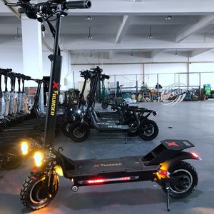 Trottinette électrique pliable à pneus larges de 10 pouces, double motorisation, 48V, haute vitesse, tout-terrain, pour adultes - Product Image 4