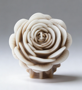 Velas de Café <span class=keywords><strong>y</strong></span> Rosa Ecológicas Zijin, Cera Vegetal de Soya, Duración de 20 a 40 Horas, para Decoración Sostenible del Hogar - Product Image 2