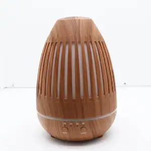 150ml désodorisant de voiture commercial difuzor diffuseur d'arôme portable usb huile essentielle en bois diffuseur d'arôme de voiture à ultrasons