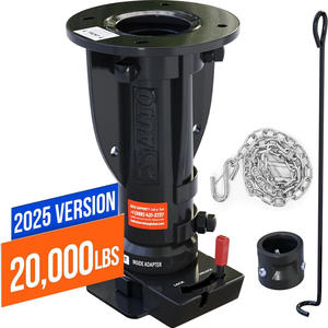 Adaptateur C5-G12 5ème roue à <span class=keywords><strong>col</strong></span> <span class=keywords><strong>de</strong></span> <span class=keywords><strong>cygne</strong></span> 16 \ "<span class=keywords><strong>attelage</strong></span> <span class=keywords><strong>de</strong></span> remorque à <span class=keywords><strong>col</strong></span> <span class=keywords><strong>de</strong></span> <span class=keywords><strong>cygne</strong></span> réglable avec crochets <span class=keywords><strong>de</strong></span> remorquage rembourrés - Product Image 1