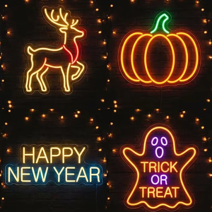 Insegna al Neon LED con Certificazione UL, Logo Personalizzato per Negozi, Insegna Esterna, Consegna Rapida, Vendita all'Ingrosso di Insegne al Neon per Attività Commerciali - Product Image 4