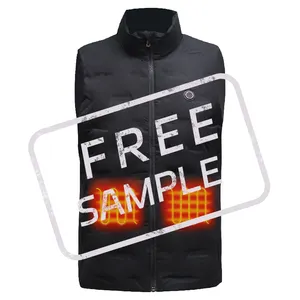 Modules Casual 11 Heating Zones Trapping Sweat Carbon Fiber Intelligence Massage Weight Custom Heated Vest Jackets
