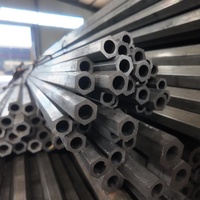 Tube hexagonal ASTM A53 utilisé dans les machines d'ingénierie, les pièces détachées automobiles, les assemblages mécaniques miniers, taille personnalisée