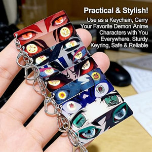 OEM ODM - Juego de 9 piezas de ojos acrílicos transparentes de personajes de anime <span class=keywords><strong>Demon</strong></span> <span class=keywords><strong>Slayer</strong></span>, accesorio lindo de <span class=keywords><strong>manga</strong></span> para tarjetas y colgantes. - Product Image 5