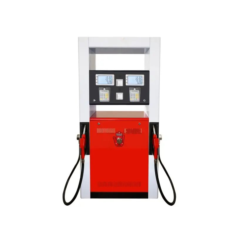 Cetak kuitansi dengan mesin pompa bensin satu klik dispenser bahan bakar harga meteran aliran presisi tinggi dispenser bahan bakar