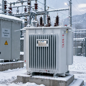 Transformador trifásico de aleación amorfa de grado I de ahorro energético 10kV 0.4kV IEC 60076 alineado con los objetivos de neutralidad carbono - Product Image 5
