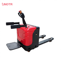 Transpalette électrique LINOTR CDD20 1T-3T avec batterie au plomb-acide/lithium-ion 48V, terrain accidenté, vitesse de 5 km/h