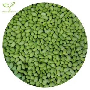 Fábrica nueva cosecha de vegetales congelados IQF Frozen pelado Edamame soja un grado verde a granel, tanque de embalaje forma especial 5 toneladas