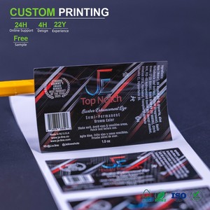 Diseño e Impresión <span class=keywords><strong>de</strong></span> Etiquetas Personalizadas para Camisetas Polo, Laptops, Jeans, Cuero, Algodón, Productos con Logotipo, Seguridad, Bebidas Energéticas y Embalaje - Product Image 1