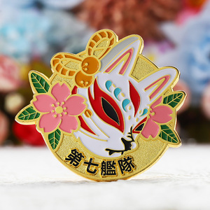 定制硬币镀金3D卡通珐琅徽标锌合金金属硬币新设计日式2英寸挑战硬币纪念品 - Product Image 2