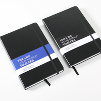 Carnet de notes professionnel OEM à sublimation promotionnelle A5 avec logo personnalisé Carnet de notes à couverture rigide en cuir PU