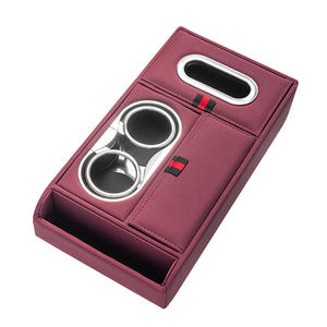 हाइफ FSJ-07 क्रॉस-बॉर्डर लेदर कार आर्मरेस्ट बॉक्स उच्च अंत भंडारण कप धारक फोन धारक फोन धारक - Product Image 5