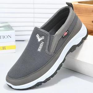 Chaussures pour hommes nouveaux styles chaussures <span class=keywords><strong>mocassins</strong></span> décontractés pour hommes à bas prix chaussures plates en toile La dernière tendance - Product Image 1