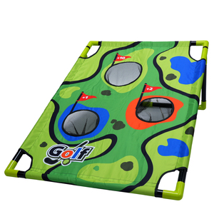 Ensemble de jeu de golf en plastique pour enfants, jouets de golf d'intérieur et d'extérieur, comprenant une crosse de golf réglable, 12 balles et un tableau de scores - Product Image 5