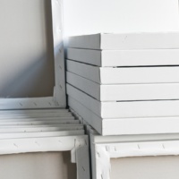 Mini toile de coton stretch 16x20 pouces, personnalisée, en coton vierge pour peinture, vente en gros, livraison gratuite