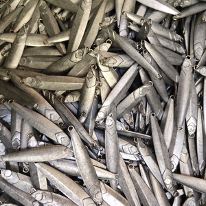 Hessen 5g 7g 10g 15g 18g 20g 21g 30g 40g 60g 80g Plomb lent à pêche non peint, leurres métalliques non peints, leurres jig - Product Image 3