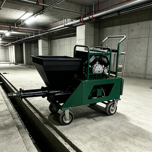 Machine à mortier haute performance pour le lissage des sols dans les usines - Product Image 5