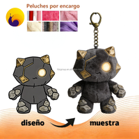 minimale de commande prix d'usine délai de livraison rapide cadeaux promotionnels porte-clés en peluche personnalisé