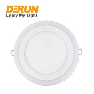 Trắng + màu xanh LED bảng điều chỉnh ánh sáng đa màu sắc thay đổi trong nhà hình tròn trần ánh sáng khung nhôm, LPL-COLOR - Product Image 4