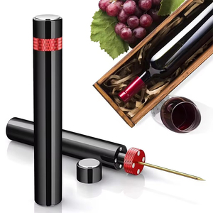 Pompe à air intelligente portable, ouvre-bouteille à vin, best-seller, gadget de cuisine, style moderne, <span class=keywords><strong>tire</strong></span>-<span class=keywords><strong>bouchon</strong></span> en métal, cadeau pour femmes et hommes - Product Image 2