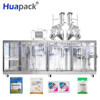 Chine Original usine HFFS rouleau Film automatique poudre bec plat Sachet sac forme horizontale remplissage joint Machine d'emballage