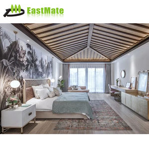 الأكثر مبيعًا مجموعة غرفة معيشة عصرية من الخشب الصلب المعاصر وآسيوية فاخرة للفلل - Product Image 4