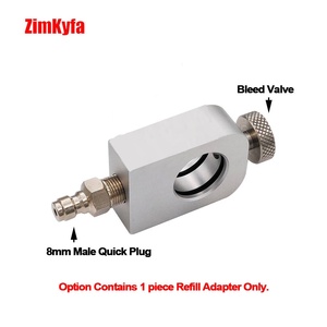 Valve à broche froide rechargeable OEM personnalisable en laiton doré M18*1.5, entrée gaz TR21-4, sortie compatible pour carbonateur - Product Image 5