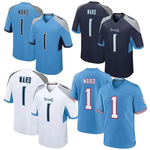 2025 New 1 # Cameron Ward Tennessee Erste Runde Pick Spiel Top Stitched Günstige American Football Trikot - Product Image 1