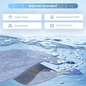 Couverture rafraîchissante confortable pour les personnes ayant chaud la nuit, taille Queen, Q-Max>0.4, tissu PolarEdge, <span class=keywords><strong>couvertures</strong></span> légères et fraîches pour l'été - Product Image 2