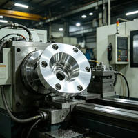 Oferta Especial: Cubierta de Montaje de Acero CNC Torneado para Cojinetes, Flanqueada y Mecanizada a Medida para Transmisión de Maquinaria - Piezas CNC