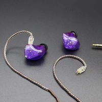 Casque intra-auriculaire filaire Hi-Res Extra Bass OEM Gamer IEM Sports 3,5 mm IPX-4 étanche, câbles personnalisables, armature équilibrée, moule privé