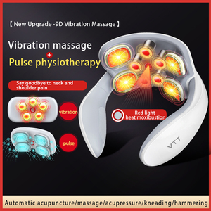 Masseur intelligent léger de cou et d'épaule de USB-C de vtt avec la minuterie de 4 points d'impulsion 30 minutes pour le voyage ou le cadeau - Product Image 5