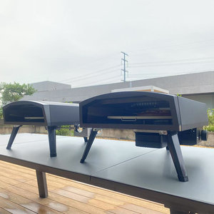 Mới Đến Ngoài Trời Vườn Nướng Nướng Nướng Thép Không Gỉ 430 Nội Bộ Nhiệt Độ Cao BBQ Nhỏ Xoay Gas Lò Nướng Bánh <span class=keywords><strong>Pizza</strong></span> - Product Image 3