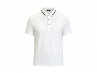 Hauts à manches courtes pour hommes 2026, col semi-zippé, avec passepoil contrastant, en maille gaufrée respirante, style business décontracté, plusieurs couleurs